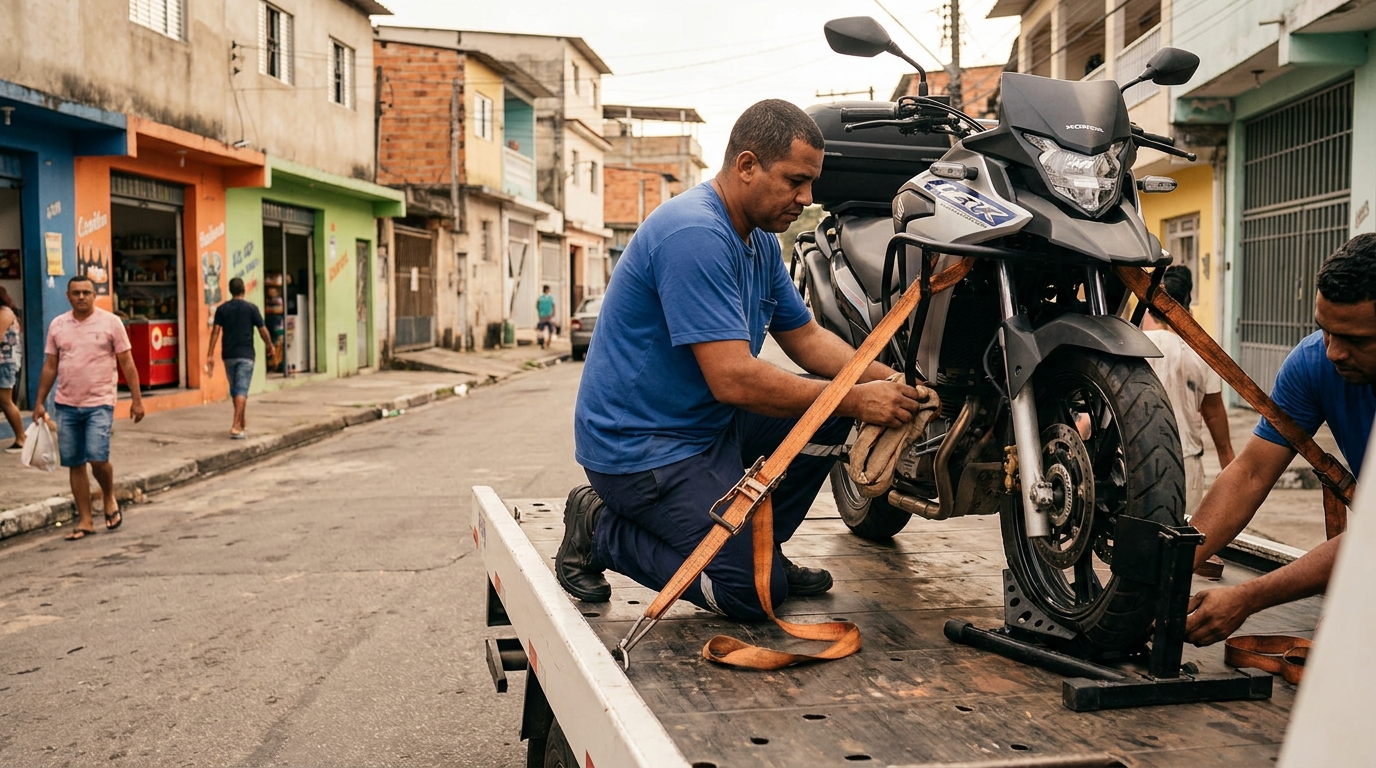Guincho para Moto em Belo Horizonte‑MG