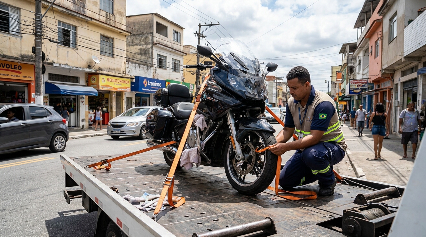 Remoção de Moto em Pane em Belo Horizonte‑MG